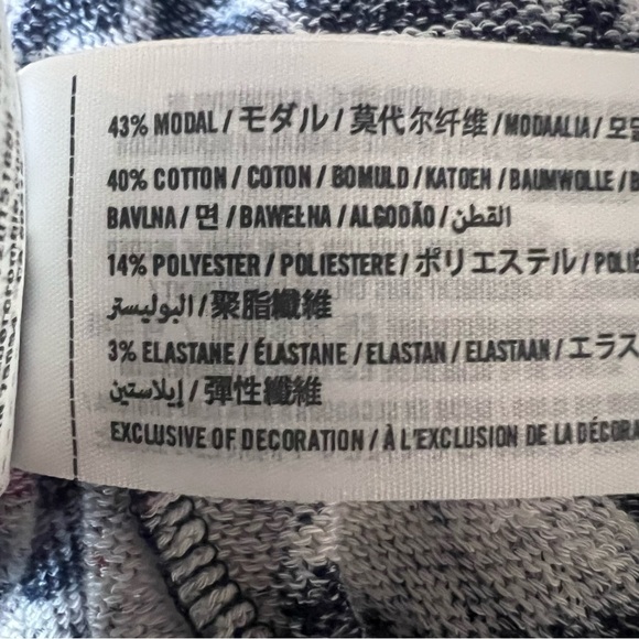 Abercrombie & Fitch Open Front Cardigan Sweater Lightweight Knit Floral One Size - Picture 10 of 11